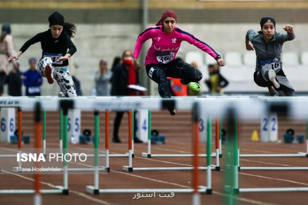 ركوردشكنی زنان در اولین دوره مسابقات بین المللی دوومیدانی مشهد