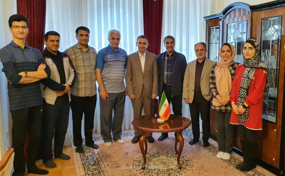 سفیر ایران در كرواسی با اعضای تیم ملی تیراندازی دیدار نمود
