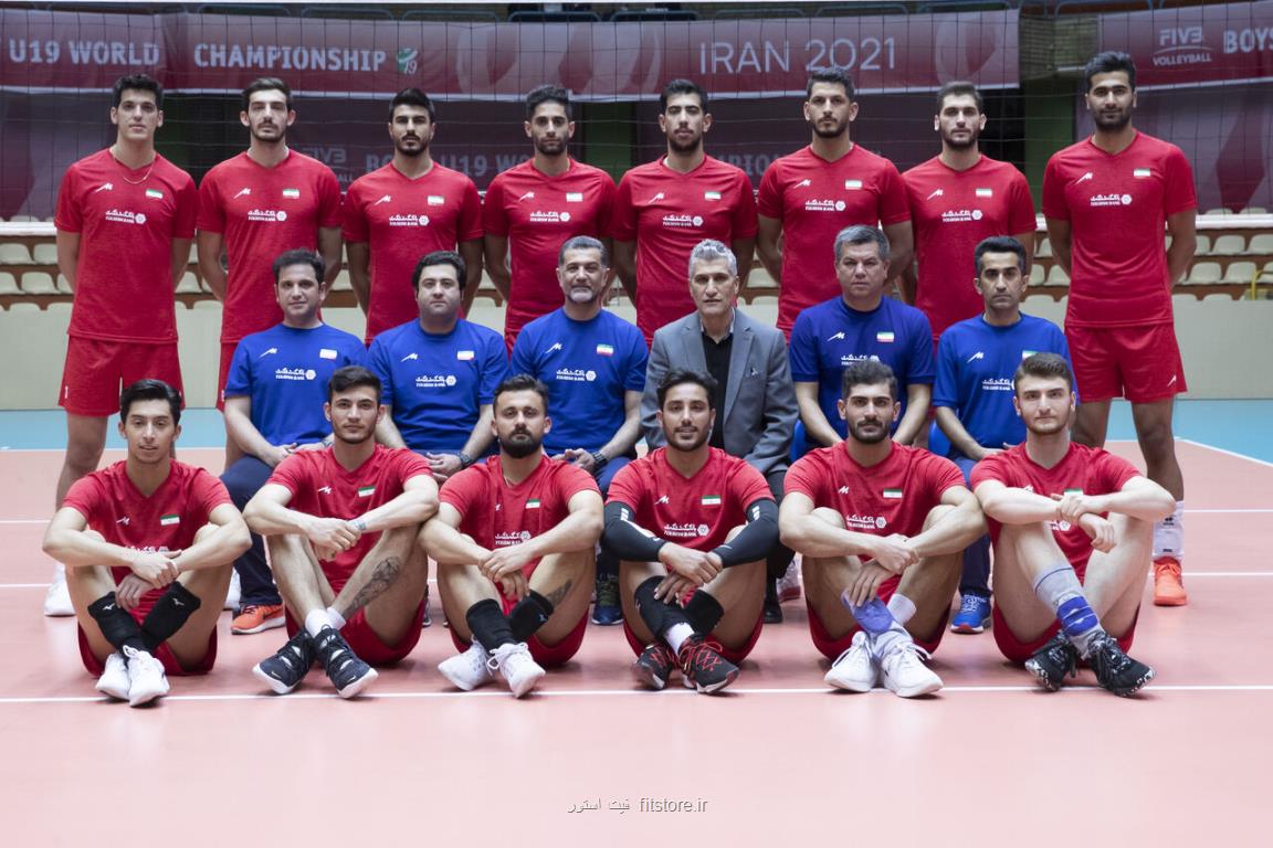 اعلام اسامی ۱۴ بازیکن والیبال ایران برای قهرمانی آسیا