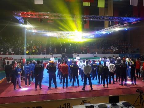 برگزاری مراسم افتتاحیه مسابقات قهرمانی جهان کاراته و تکواندوی ناشنوایان