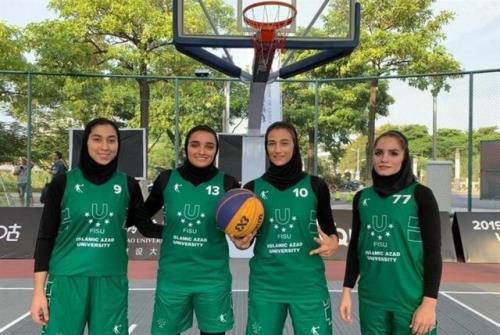 دختران ایرانی، نماینده آسیا در لیگ جهانی بسکتبال 3 نفره