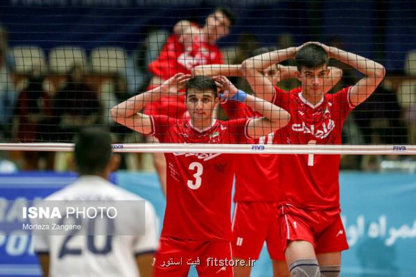 نایب قهرمانی نوجوانان والیبال ایران در آسیا