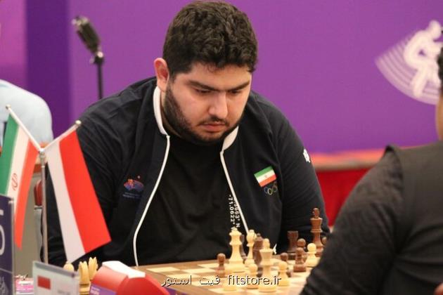 تساوی مرد شماره 1 شطرنج ایران مقابل سوپراستاد بزرگ هندی