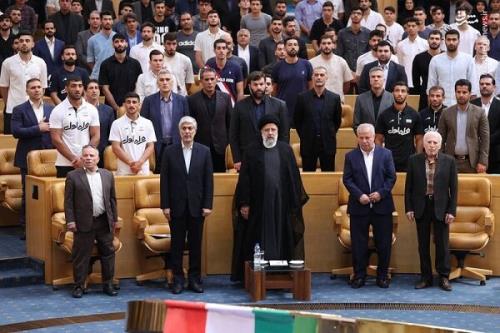 تجلیل از مدال آوران سال ۱۴۰۲ ورزش با حضور رئیس جمهور