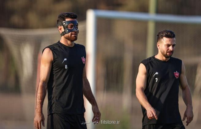 ناچاری پرسپولیس جهت استفاده از بازیکن ماسک دار