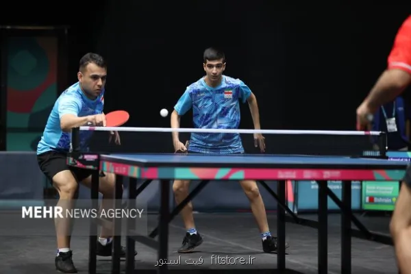 تیم دوبل تنیس روی میز مردان صاحب نشان برنز شد